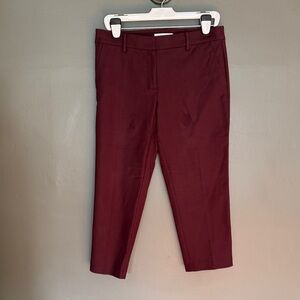 LOFT Men's Deep Red Dress Pants